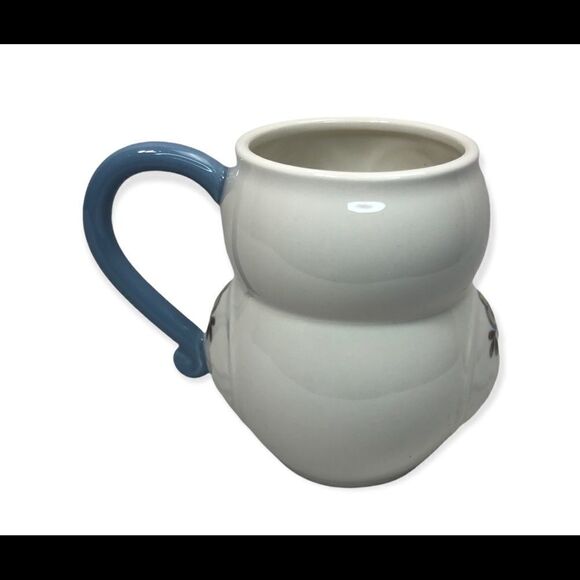 Owl blue/ white coffee mug by Cracker Barrel - Picture 4 of 5